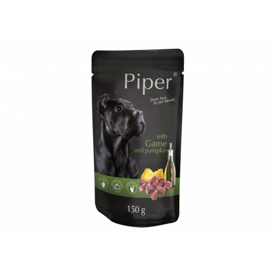 Piper – Hrană Umedă pentru Câini Adulți cu Vânat și Dovleac – 150 g